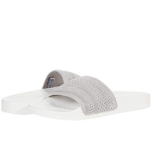 RSVP Womens Nadia Slide Sandal 6 Light Grey Knit